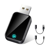 Alltotive S2 Mini Wireless CarPlay Adapter for iPhone - Convert Wired to Wireless CarPlay, Plug and Play, Supports USB and Type-C, Compatible with iPhone iOS 10+ & 2016+ Cars