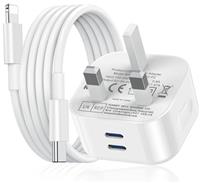 Samsung Fast Charge Plug, Samsung USB C Charger Plug UK Type C Charging Plug USBC for Galaxy S25/S24 Ultra/S23/S22/S21 FE/S20/A16/A15/A14/A13/A12/A32/A33/A34/A35/A52S/A53/A54/A55/A05S/A20E
