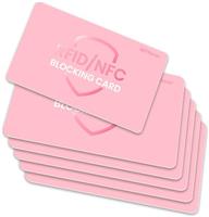 WHonor RFID Blocking Card, Debit Credit Card Protector, Anti-Theft Contactless NFC Blocker, One Card Protect Entire Wallet