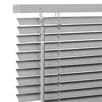 Ev Dekor PVC Venetian Blinds for Windows PVC Curtains Trimmable Shades Home Kitchen Windows Treatment Shutters 25mm Slats Complete Child Safe Fittings - Window Venetian Blind