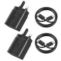 Samsung 45W Super Fast Charger USB Type C Charging for Samsung Galaxy S25 Ultra/S25+/S25/S24 Ultra/S24+/S24/S23 Ultra/S23/S22/S21/A15,A55,Z Fold 6,Z Flip 6,Tab S9,USB C Plug with 6.6ft Type-C Cable