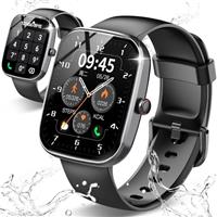 Csasan Smart Watch for Men Women(Answer/Make Calls), 1.91" Touch smartwatch, 110+ Sport Activity Tracke with Heart Rate Sleep Monitor Step Counter, IP68 Waterproof Fitness Watch for Android iOS