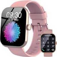 Smart Watch for Men Women 2025, 1.96" HD Watch with Make/Answer Call, IP68 Waterproof Smartwatch with 110+ Sports, Fitness Tracker, SpO2 Heart Rate Sleep Monitor, Activity Trackers for Android/iOS