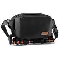 K&F Concept Camera Sling Bag, Camera Bag for DSLR and Lenses, Single Shoulder Camera Case Crossbody Bag with Tripod Holder for SLR Canon Sony Nikon Drone