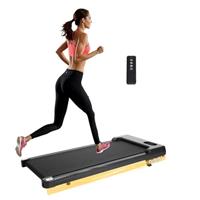 Under Desk Treadmill with Incline Remote Control 4 in 1 Walking Running Pad Machine Adjustable Speeds LED Display for Home or Office B1S