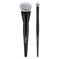 Start Makers Foundation Brush Set, Soft Dense Synthetic Kabuki Foundation Brushes & Concealer Brush for Liquid, Cream, Powder, 2PCS Vegan Make Up Brush Flawless Makeup Application