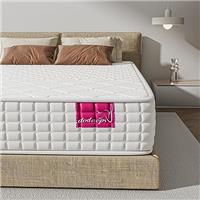 dosleeps Single Mattress 3FT 9-Zone Pocket Sprung Mattress with Memory Foam and Tencel Fabric - Orthopaedic Mattress - Thickness:9.4 Inch,White