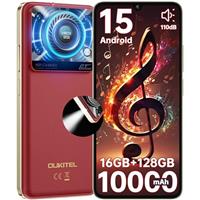 OUKITEL C60 10000mAh Large Battery Mobile Phones(298g) - Newest Android 15 Phone, 120LM Flashlight,16GB RAM+128GB ROM+1TB,6.88" HD+ Large Screen,4G Dual,5G WiFi/Fingerprint/Face ID/GPS(Blue)