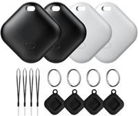 Air Tag Tracker 4Pcs,Key Finder,Compatible with Apple Find My (iOS Only),Replaceable Battery,IP67 Waterproof,Suitable for Luggage, Bags, Wallets, Backpacks, Keys Tracking Tag