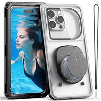 Waterproof Phone Pouch IPX8 100ft/30M - 2025 Self-Test Tech & Shockproof Design & HD Touchscreen Water Proof Phone Case for Swimming,Snorkeling,fits for iPhone 11-16 Pro Max,Samsung S24 (Up to 6.9")