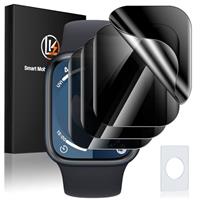 LK 6 Pack Screen Protector for Apple Watch Series 45mm, High Definition, Bubble Free