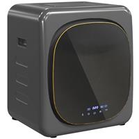 HOMCOM 4kg Vented Tumble Dryer with Deodorize, Smart Mode, 800W Compact Tumble Dryer with Stainless Steel Tub, Front Load, for Flat, Home, RVs