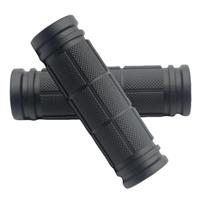 Bike Grips Handlebar Grips Mountain Bicycle Grips Universal Soft Comfortable Ergonomic Anti Slip Rubber 2PCS Black 22mm Handle Grip Cover for Kids Bikes MTB BMX Scooter Bicycles Ebike