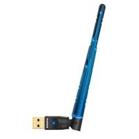 Krisnorey Long Range Upgraded Bluetooth 5.4 Adapter for PC, 5dBi High Gain Wireless USB Dongle for Windows 11/10/8.1/7 Laptop Linux Desktop, Plug & Pair Keyboard Mice Headphone Speaker Game Controller