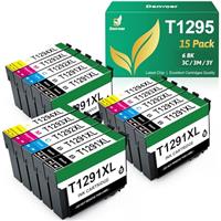 Denvoer LC3219XL LC3217XL Compatible Ink Cartridges Replacement for Brother LC3219 XL LC3217 XL for MFC-J5330dw MFC-J5335dw MFC-J5730dw MFC-J5930dw MFC-J6530dw (Black Cyan Magenta Yellow, 4-Pack)