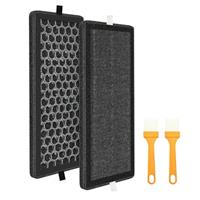 360 Combi Glass H13 Hepa + Activated Carbon Filter Compatible with Dyson TP07 TP10 TP06 HP06 TP04 HP04 PH02 PH01 PH03 PH04 HP09 TP09 HP07 HP10 Air Purifier, 2-in-1 Replacement Filters