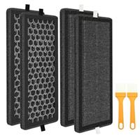 360 Combi Glass H13 Hepa + Activated Carbon Filter Compatible with Dyson TP07 TP10 TP06 HP06 TP04 HP04 PH02 PH01 PH03 PH04 HP09 TP09 HP07 HP10 Air Purifier, 2-in-1 Replacement Filters