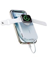 VEGER Power Bank, Portable Charger 10000mAh Built-in Type C/iPhone Cable, Fast Charging Battery Pack for iPhone 16 15 14 13 Plus Pro Max Mini,Apple Watch, Galaxy,Samsung,iPad etc