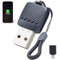 Aieloar CarPlay Wireless Adapter UK, Plug&Play Carplay Dongle for iPhone- Compatible with iPhone iOS 10+ Auto,Micro Car Play Wireless Adapter
