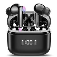 AI Language Translator Earbuds, 3-in-1 Bluetooth 5.3 Translation Earbuds with 164 Real Time Languages/6 Translation Modes, AI Headphones with ENC Mic and APP