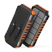 Virelek Solar Power Bank - Solar Phone Charger 15W Fast Charging