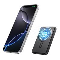 Magnetic Power Bank 12000mAh for MagSafe, Wireless Portable Charger QC4.0 22.5W PD20W USB C Fast Charging Power Bank for iPhone 16/15/14/13/12 Series