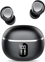 Ear Buds Wireless Earbuds, Bluetooth Headphones 5.3 In Ear with 4 ENC Noise Cancelling Mic, 50H Playtime Bluetooth Earphones, Bass Boost 90%, NEW Mini Bluetooth Earbuds IP7 Waterproof, USB-C