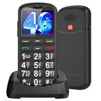 Ufferson 4G Mobile Phones SIM Free Unlocked with USB-C Charging | 1.8 Zoll Farbdisplay | Bluetooth | Big Button Mobile Phone for Elderly-T180