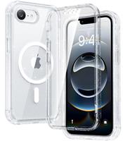 Diaclara Case for iPhone 12/16 Series Case, 360 Full Body Bumper Clear Back Cover