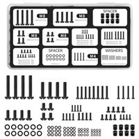 TV Bracket Screws - 120PCS TV Mounting Screw Kit with M4 M5 M6 M8, Universal Vesa Screws for Most TV Stand & Mount