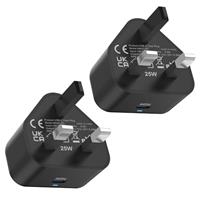 Samsung Fast Charge Plug, Samsung USB C Charger Plug UK Type C Charging Plug USBC for Galaxy S25/S24 Ultra/S23/S22/S21 FE/S20/A16/A15/A14/A13/A12/A32/A33/A34/A35/A52S/A53/A54/A55/A05S/A20E