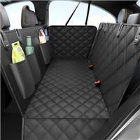 MZROT Dog Car Seat Cover, 4 IN 1 Dog Hammock for Car Seat Cover For Dogs 600D Scratchproof Waterproof Nonslip Pet Backseat Cover Universal Fit for Cars Trucks SUVs