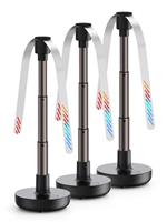 TOPK 3 Pack Rechargeable Fly Fans for Tables Up to 10-Hour Working Time, USB Powered Food Table Fan Portable Scalable Indoor Outside Food Fly Fan for Picnic, Party, Restaurant, Kitchen and BBQ