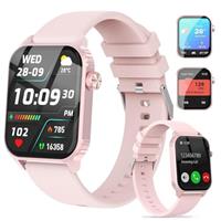 TRAUSI Smart Watches for Women Men, 1.83 inches HD Smartwatch with 120 Sports Modes, Heart Rate/Sleep Monitor, IP67 Waterproof, Bluetooth Call & Music Control for iPhone/Android