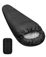 Single Sleeping Bags for Adults Ultralight 4 Season Single Person Warm Lightweight Sleeping Bag for Camping Lightweight Waterproof Indoor & Outdoor for Teenagers Adults Hiking Backpacking