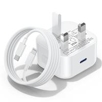 iPad Charger,New Apple iPad Fast Charging Lightning Lead and Plug USB C Fast Charge for iPad Pro 12.9 11 2nd 3rd 4th 5th 6th Generation/Air 2 3rd 4th 5th/Mini 2 3 4 5 6/iPad 4th 6th 7th 8th 9th