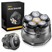 DOAO Head Shaver for Men, Detachable Magnetic Head 6D Head Shaver for Bald Men, Wet/Dry Electric Shavers, USB-C Fast Charging