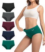 RUIXUE Underwear Women Cotton Knickers Ladies Full Briefs Soft Panties Slight Tummy Control Pants