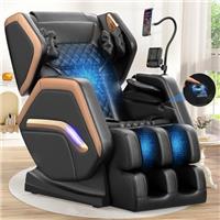 NAGLIFOR 2025 Massage Chair, Full Body Massage Chair, 14 Massage Rollers, Back & Leg Heating, Back Massage, 8 Airbags, Mobile Controller, Bluetooth Speaker for Family, Friends & Office Use
