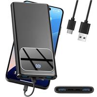 Power Bank High-Speed Charging 10000mAh, Portable Charger Dual Current Mode Phone Battery Pack with USB-C Input & Output, PowerBank Triple 3A for iPhone 16 15 14 Pro Max iPad Samsung Xiaomi Android