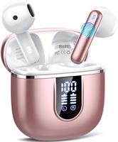 Wireless Earbuds, Bluetooth 5.4 Earphones in Ear with HiFi Stereo,14mm Drivers with Big Bass, 40H Clear Calls Bluetooth Earphones, Wireless Ear Buds with 4 ENC Noise Cancelling Mic IP7 Waterproof