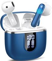 Wireless Earbuds, Bluetooth 5.4 Earphones in Ear with HiFi Stereo,14mm Drivers with Big Bass, 40H Clear Calls Bluetooth Earphones, Wireless Ear Buds with 4 ENC Noise Cancelling Mic IP7 Waterproof