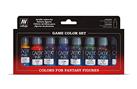 Vallejo Game Color Games Ink Acrylic Paint Set - Assorted Colours (Pack of 8),Green,17 ml (Pack of 8