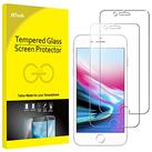JETech Screen Protector for iPhone 8, iPhone 7, iPhone 6 and iPhone 6s, Tempered Glass Film, 2-Pack
