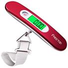 Freetoo Digital Portable Electronic Luggage Scale, Max 50 kg/110 lb (reads in lb/g/oz/kg) with Balance/Tare Function for Travel, Shopping, Post Office, Domestic and Outdoor Use