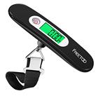 Freetoo Digital Portable Electronic Luggage Scale, Max 50 kg/110 lb (reads in lb/g/oz/kg) with Balance/Tare Function for Travel, Shopping, Post Office, Domestic and Outdoor Use