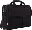 Taygeer Laptop Bag 15.6 Inch Premium Water-Repellent Laptop Office Briefcase Lightweight Messenger Bag with Adjustable Shoulder Strap & Multiple Compartments for Men Women Travel Business School-Black
