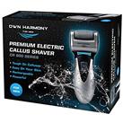 Electric Hard Skin Remover by Own Harmony: USA's Best Rated Callus Remover- Rechargeable Pedicure Tools w 3 Coarse Rollers, Velvet-Smooth Foot Care- Professional Spa Pedi Feet File (USB Cord)