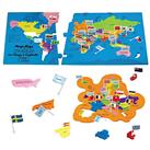 Imagimake Mapology World Map Puzzle - Geography for kids - Includes Flags of the world - Learning &a