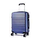 Kono 20 inch Cabin Suitcase Lightweight ABS Carry-on Hand Luggage 4 Spinner Wheels Trolley Case 55x40x22 cm